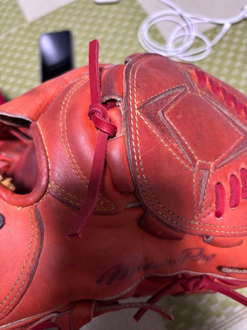 ミズノプロ 硬式投手用 逆巻き