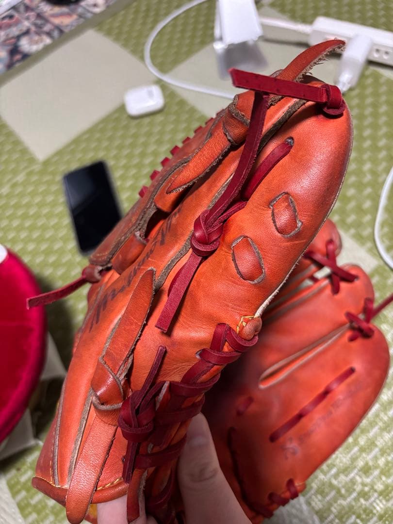 ミズノプロ 硬式投手用 逆巻き