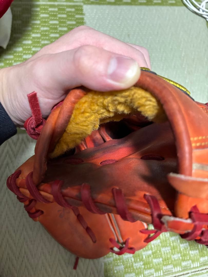 ミズノプロ 硬式投手用 逆巻き