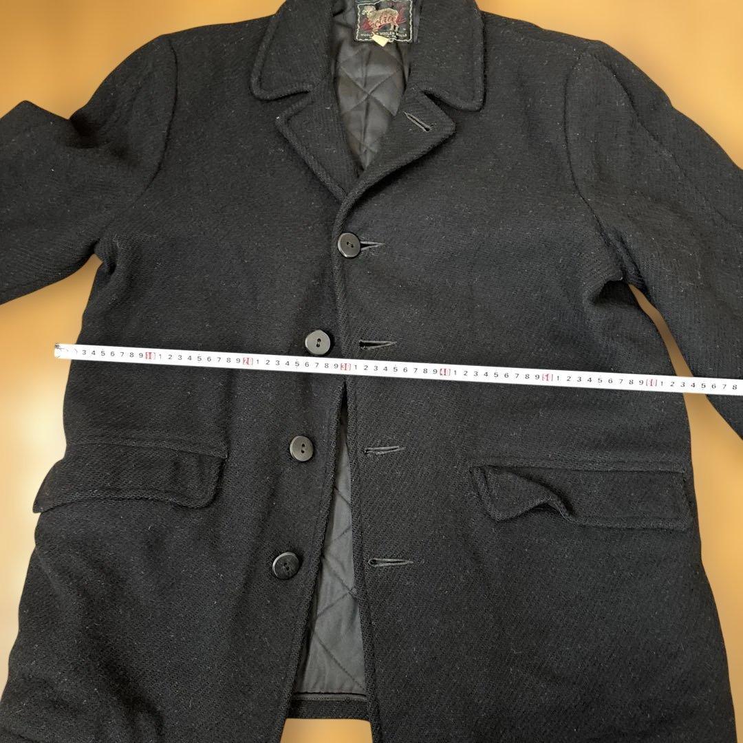 Woolrich 50s 60s ブラック　ウールコート