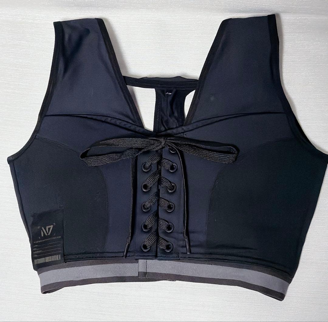 N7 スポーツブラ リニューアルver. 黒 ひなちゃんねる