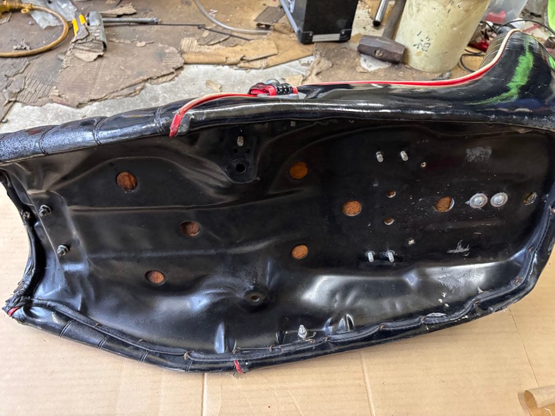 cb250t ホーク2 バブ三段シート