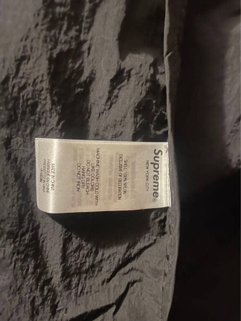 週末限定値下げ！Supreme 黒 ダウン　パンツ　M