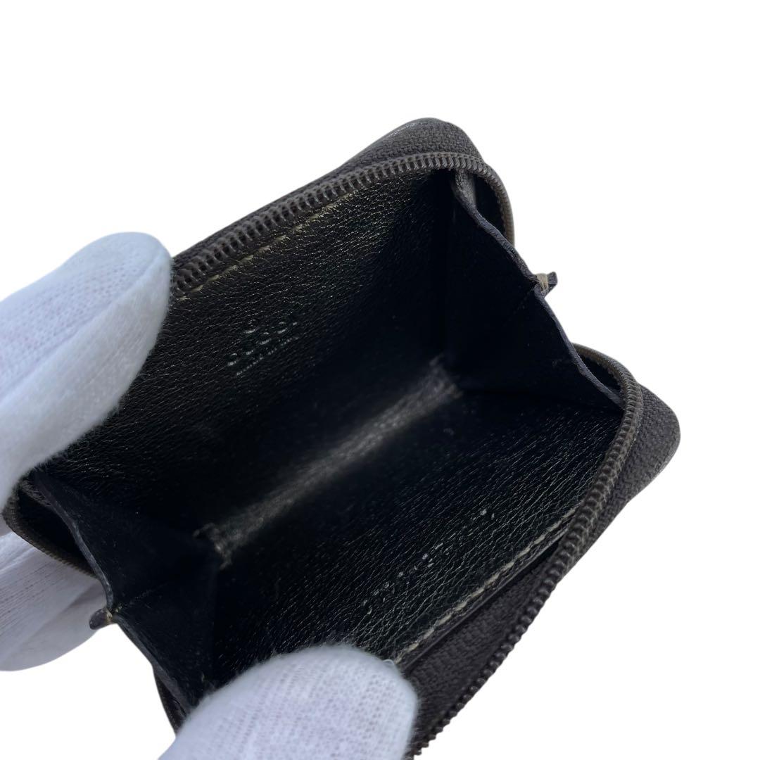 美品GUCCI グッチ ブラウン グッチシマレザー ケース