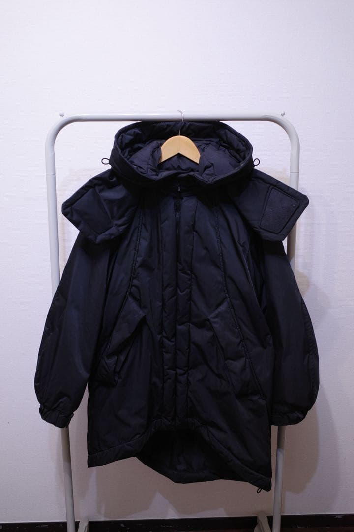 【完売品】Chloma シェルターコート long model Black