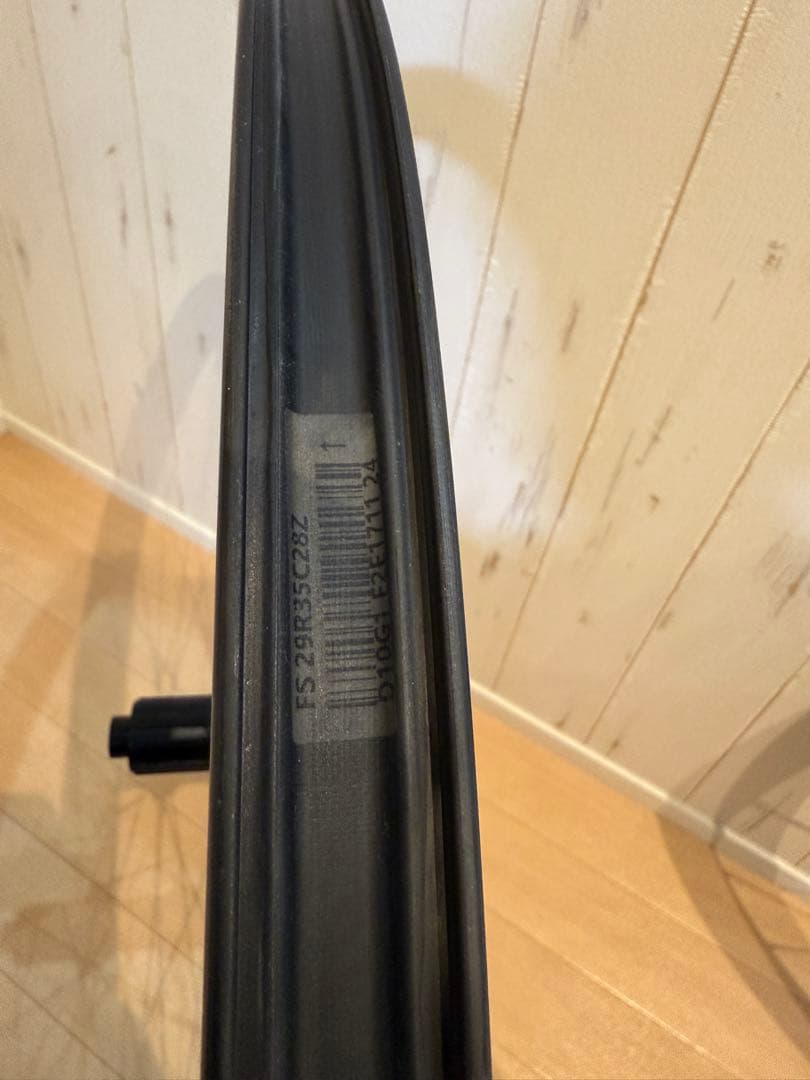 メカニコ製カーボンディスクホイール35mm 前後1302g CX-RAY