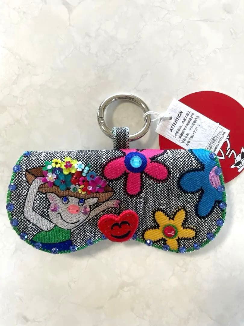 新品　アルベロベロ　オレボレブラ　メガネケース　キーホルダー