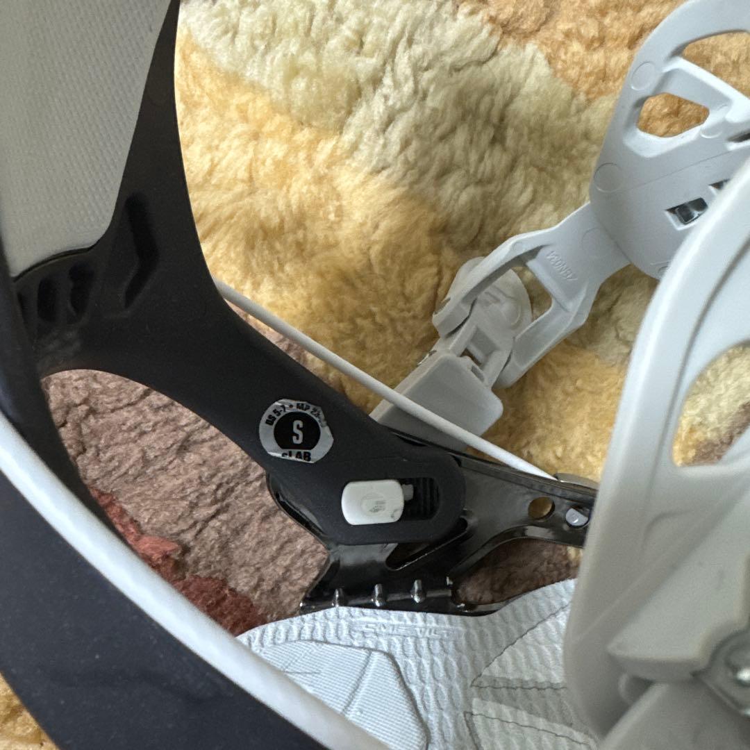 SP スノーボード ビンディング Core ホワイト