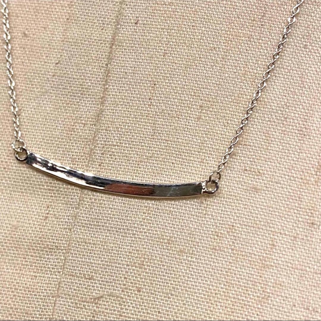 SILVER925 NARROW ID PLATE NECKLACE/シルバー