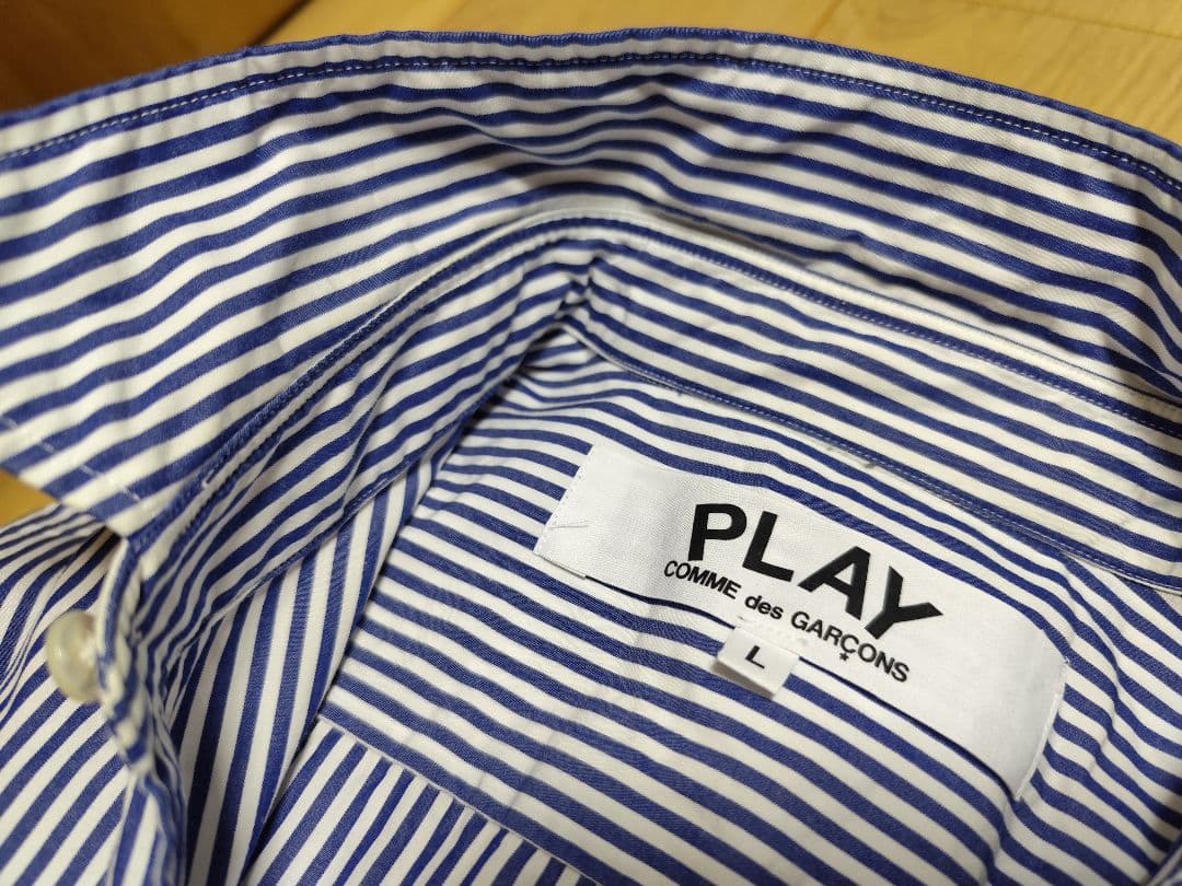 PLAY COMME des GARONS L プレイコムデギャルソン長袖シャツ