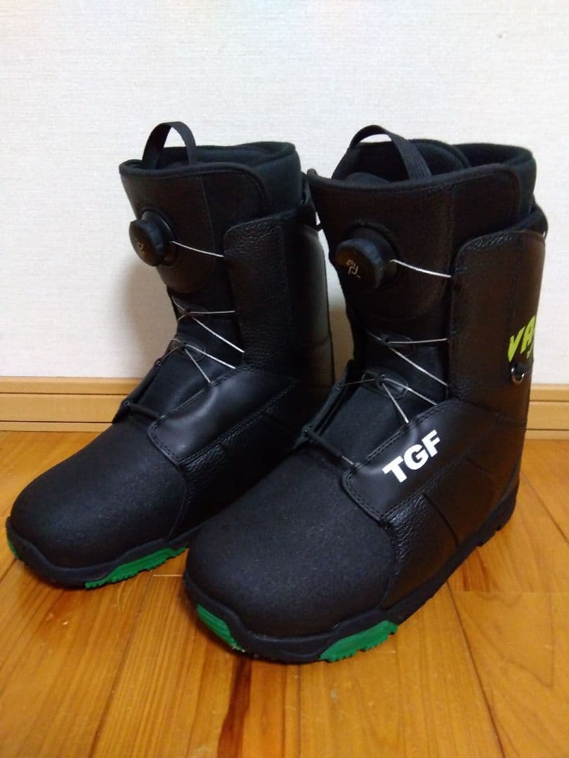 【ゆー】VAS-Y スノーボードブーツ 27.0-27.5 ブラック