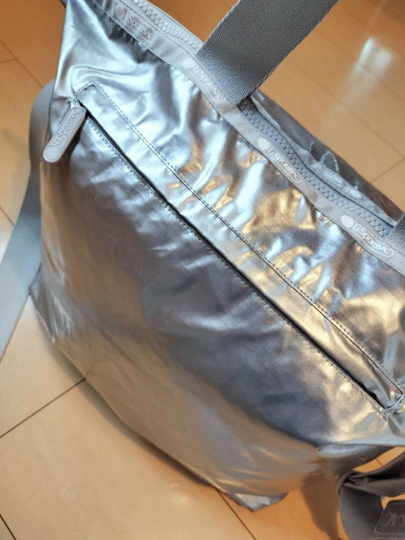 ​訳あり ひとりっぷ レスポートサック グッデイトート シルバー RYUSEI