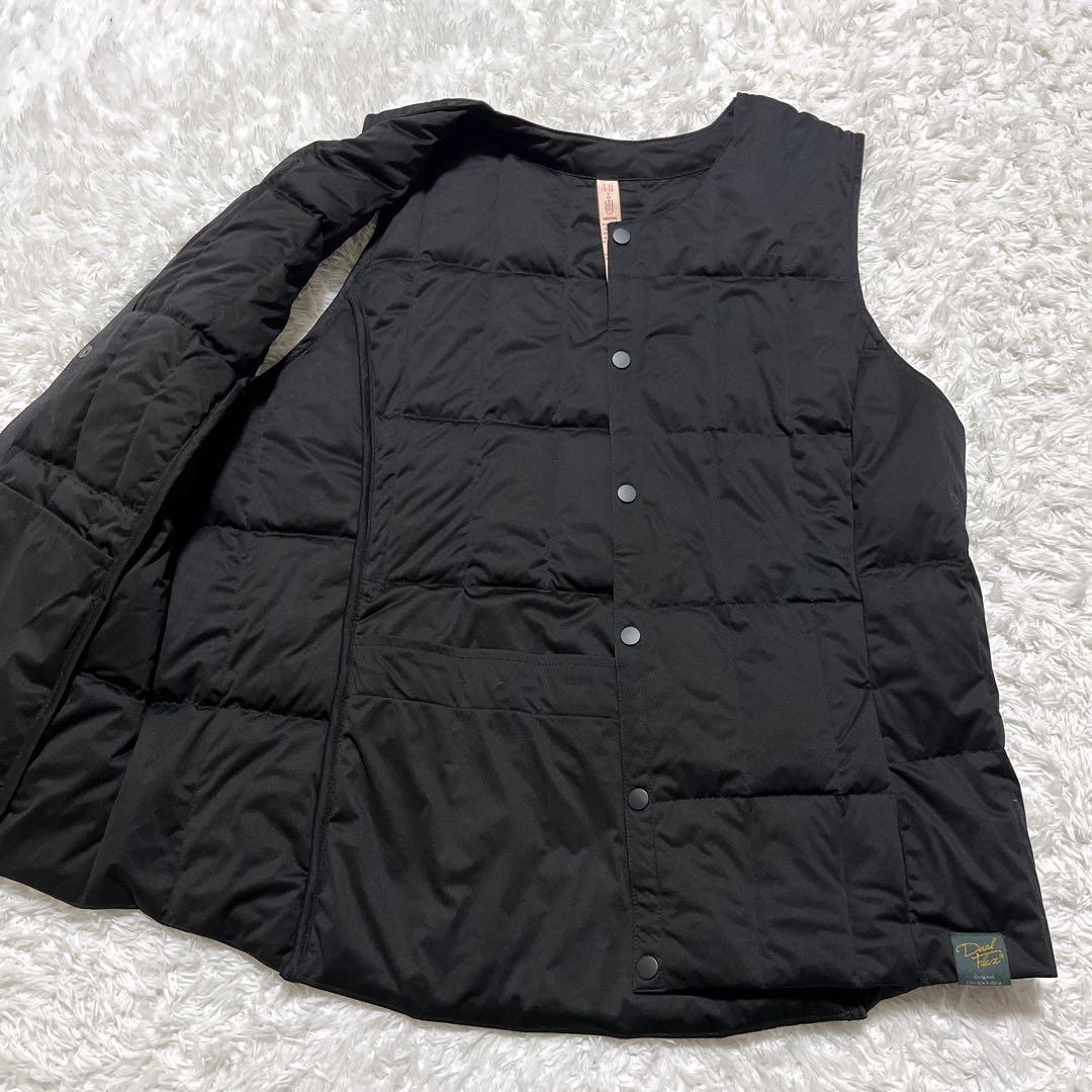 ほぼ未使用✨YOSOOU ダウンベスト　黒　L