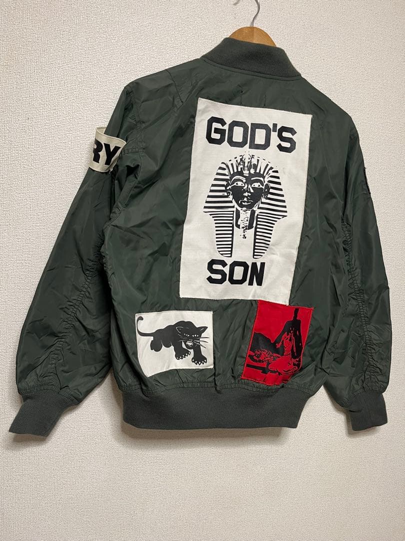 【交渉中】HSTRY BY NAS MA-1 ボンバー ジャケット M ロスコ