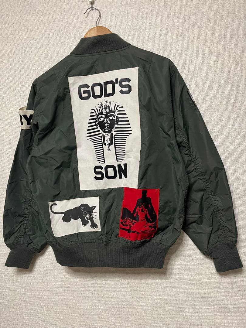 【交渉中】HSTRY BY NAS MA-1 ボンバー ジャケット M ロスコ