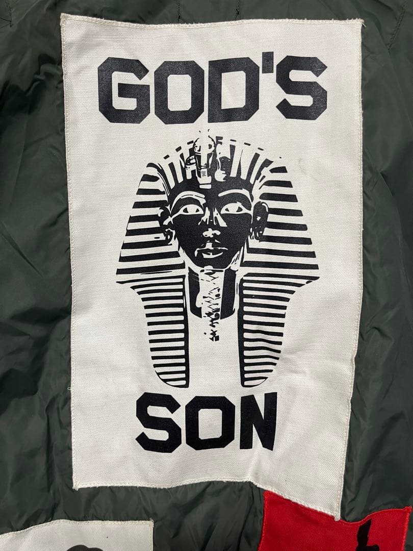 【交渉中】HSTRY BY NAS MA-1 ボンバー ジャケット M ロスコ