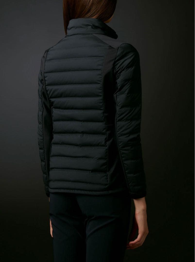 ゴルフウェア【DESCENTE GOLF】エアーポケットダウンジャケット　黒　M