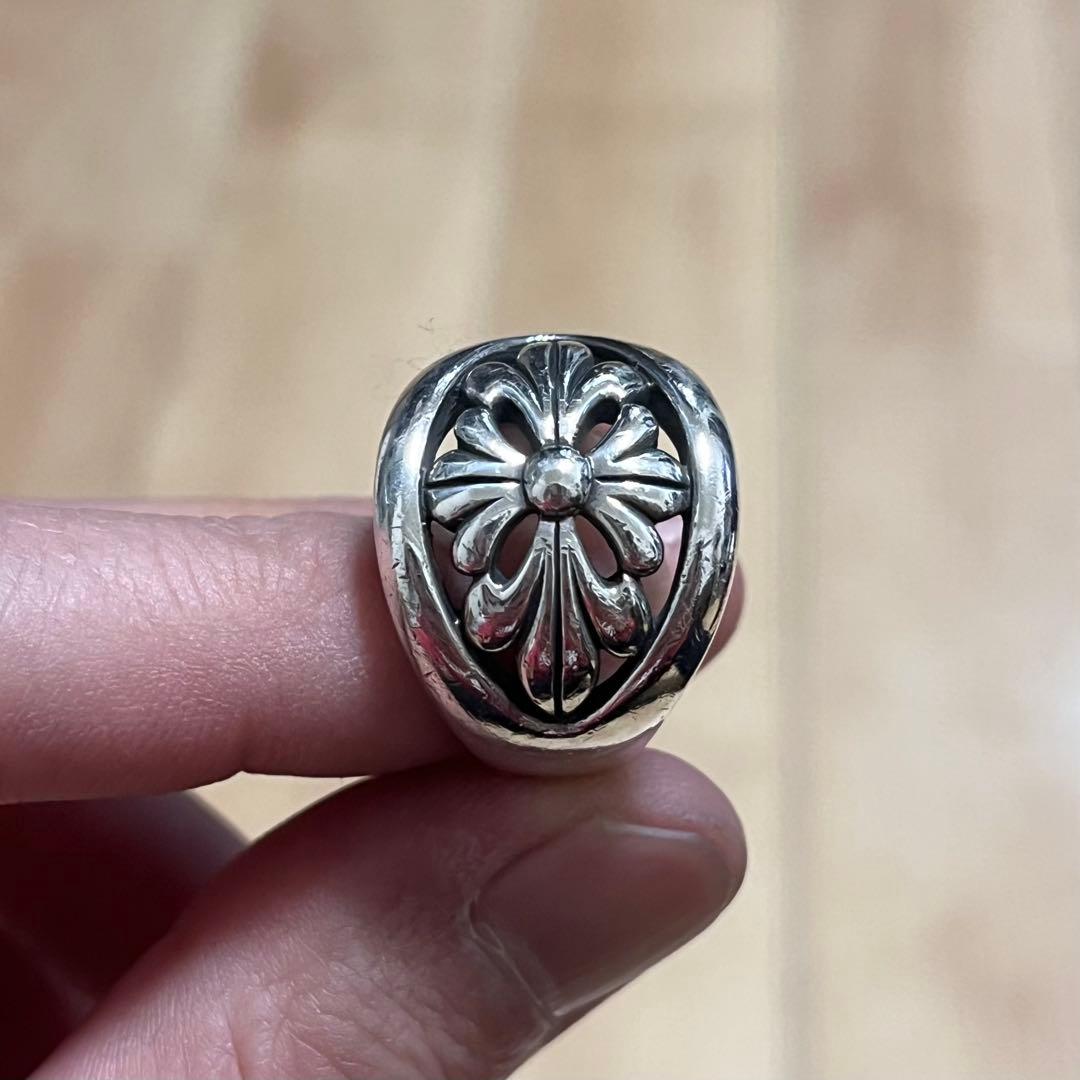 シンズスカルプチャー シルバー クロスリング スターリングシルバー 925