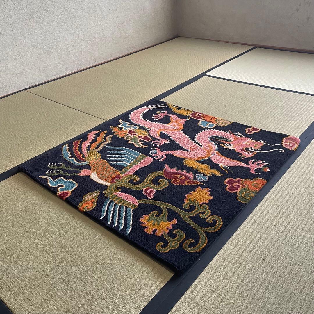 チベタンラグ　ドラゴン