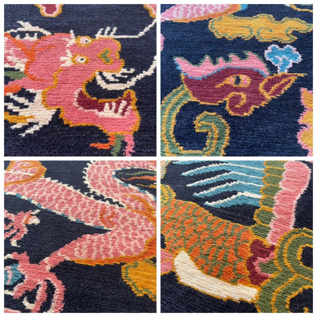 チベタンラグ　ドラゴン