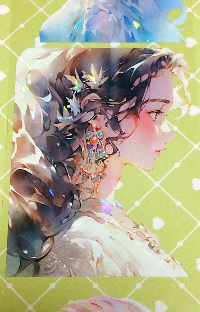 廃盤品✩J864＃幻彩少女(贝壳光)血液供给切り売り海外人物女の子AIマステ