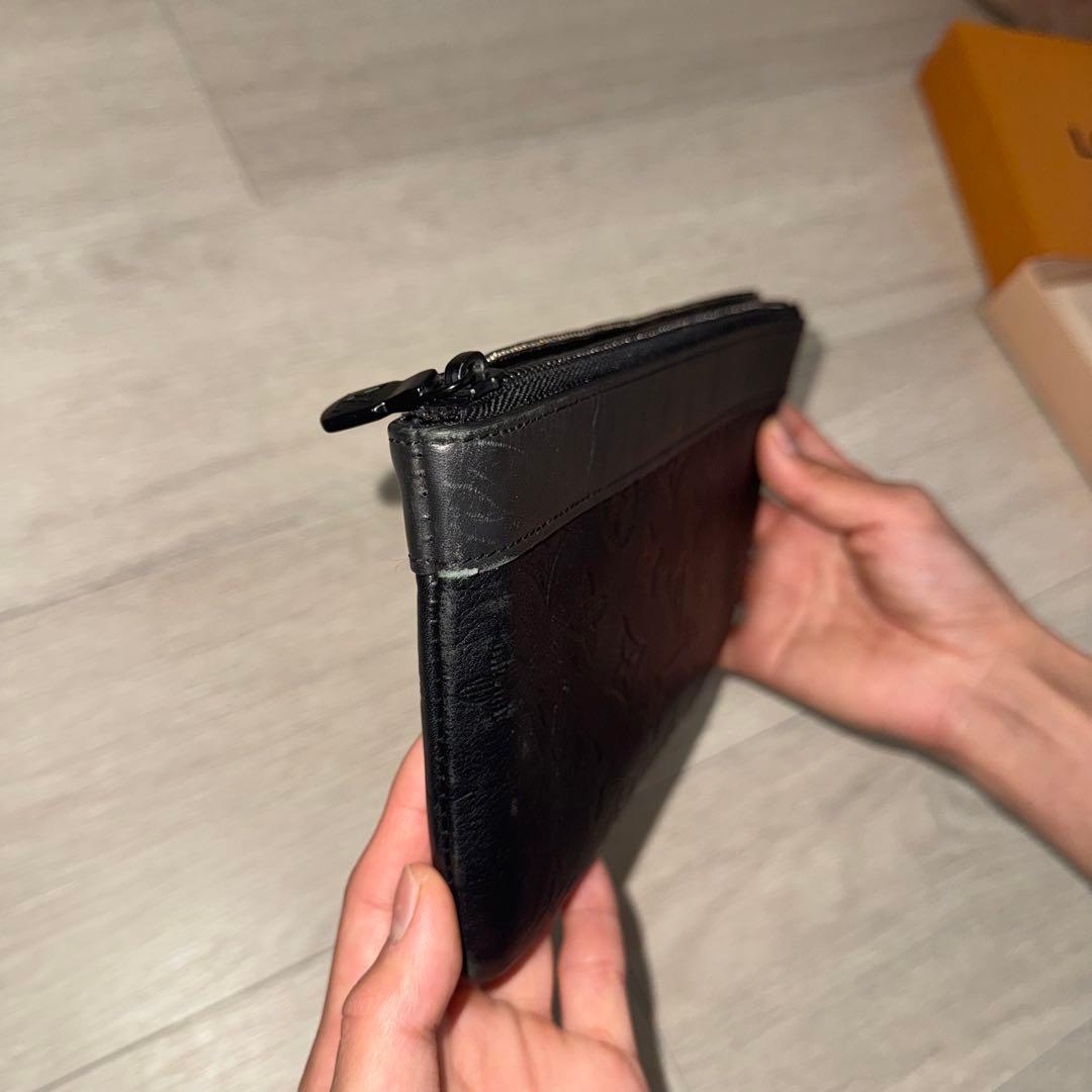 Louis Vuitton ポシェットディスカバリー　モノグラム　シャドウ長財布