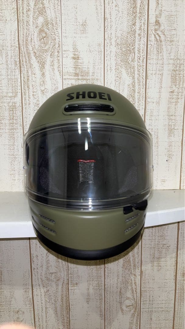 SHOEI フルフェイスヘルメット オリーブグリーン