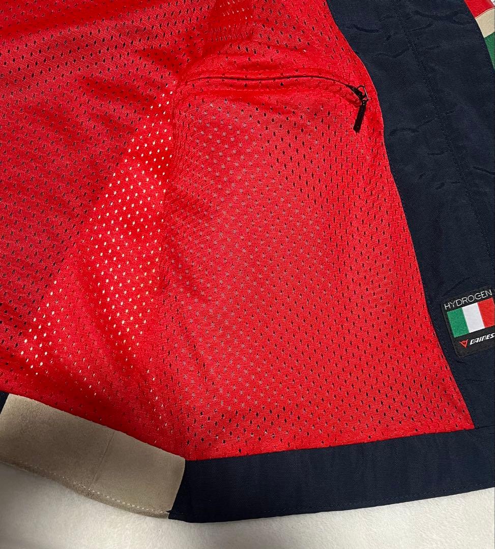 ハイドロゲン　ライダースジャケット FIAT ネイビー 46