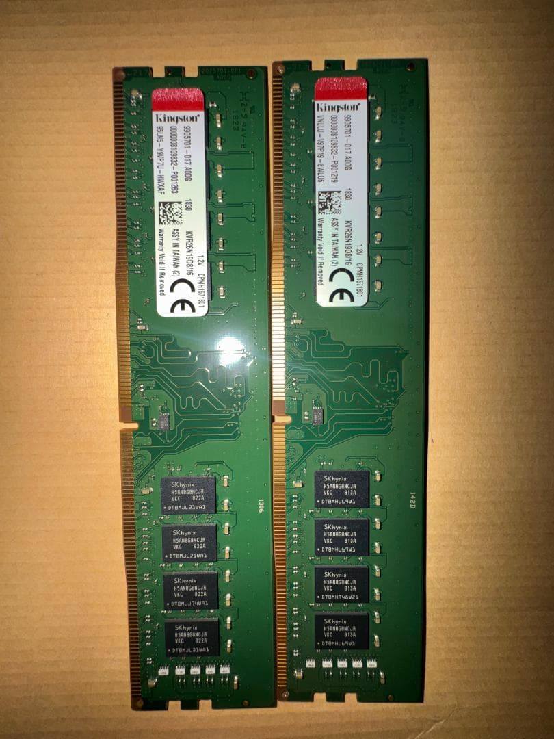 Kingston DDR4 16x2枚　9905701-017.A00G