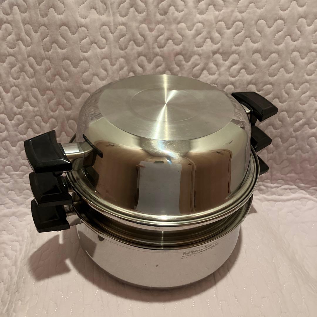 ロイヤルクイーン 6コート(蓋有り),大スティーマー,大ドームカバー等6点セット