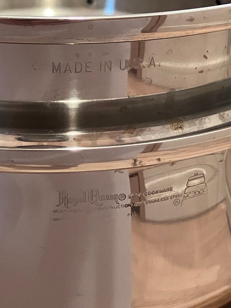 ロイヤルクイーン 6コート(蓋有り),大スティーマー,大ドームカバー等6点セット