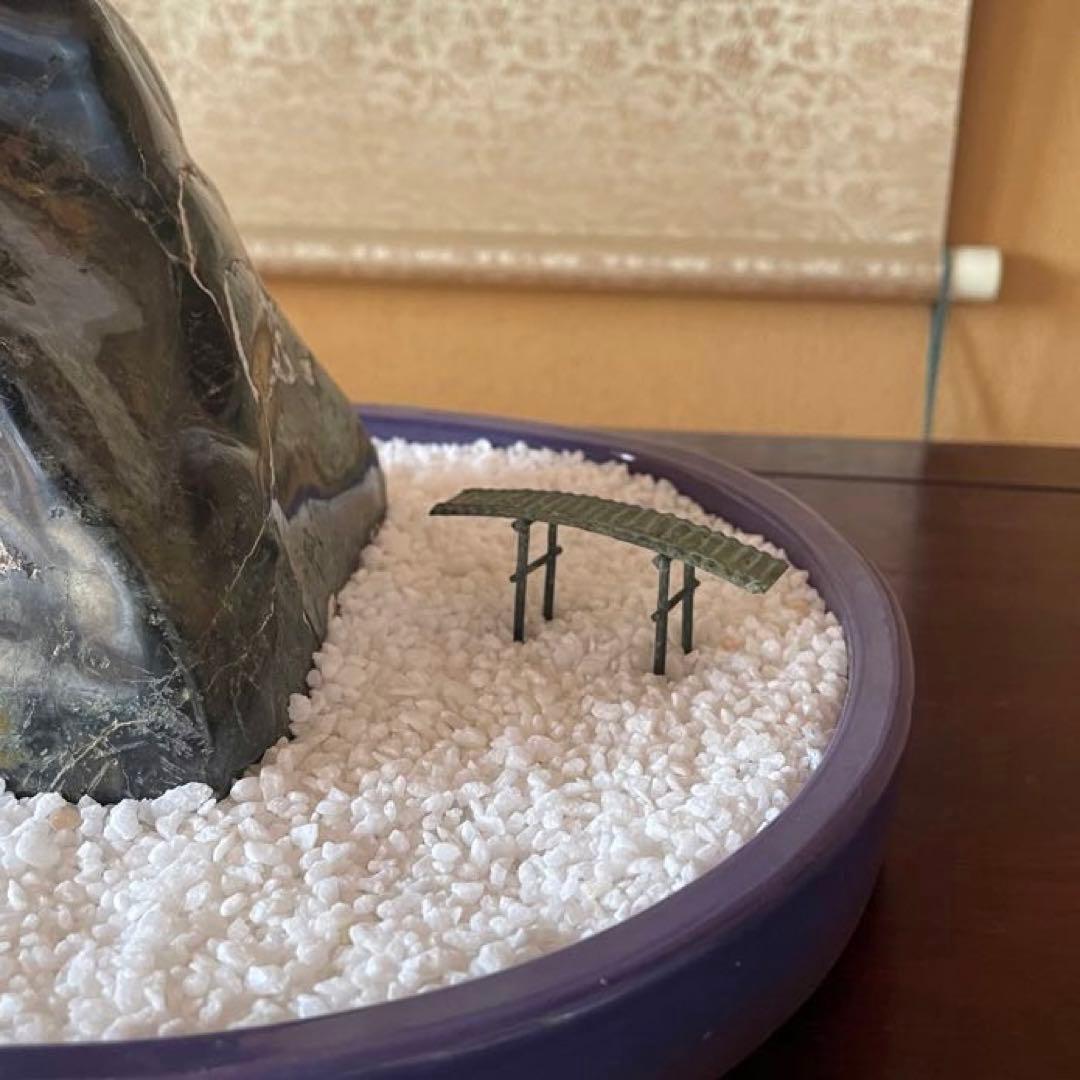 水石 鑑賞石 飾り石 盆栽 庭園 添配 蟹 ミニチュア蟹