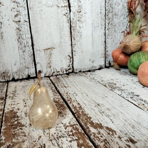 イタリア ヴィンテージ 手吹き ムラーノ ガラス ベネチアングラス 洋梨