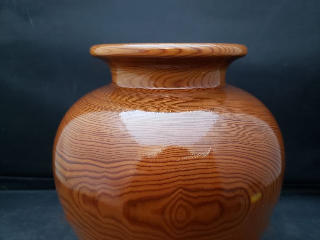 屋久杉　花器　飾り台　花瓶