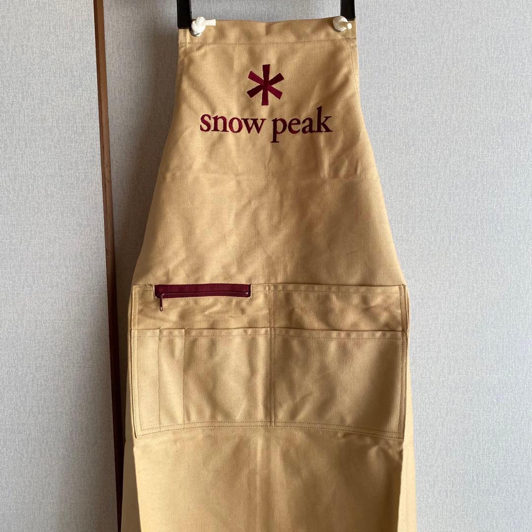  peak 廃盤品　刺繍　エプロン