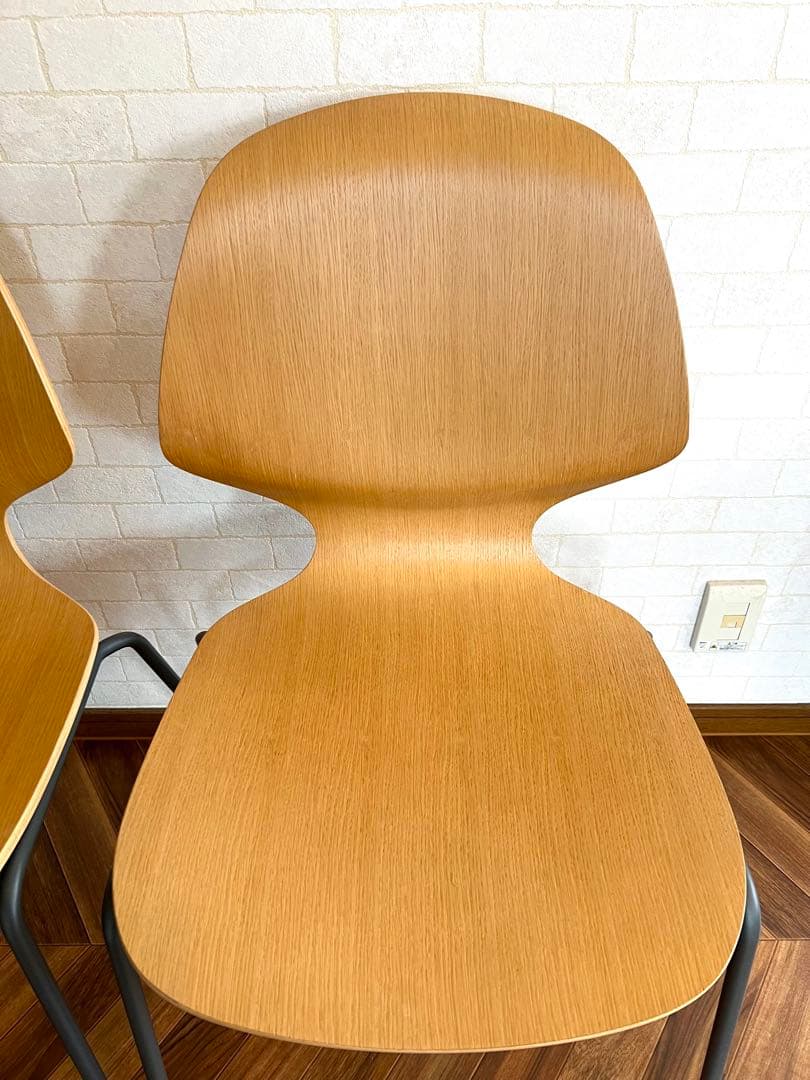 美品　2脚セット　ボーコンセプト　ダイニングチェアー　BoConcept