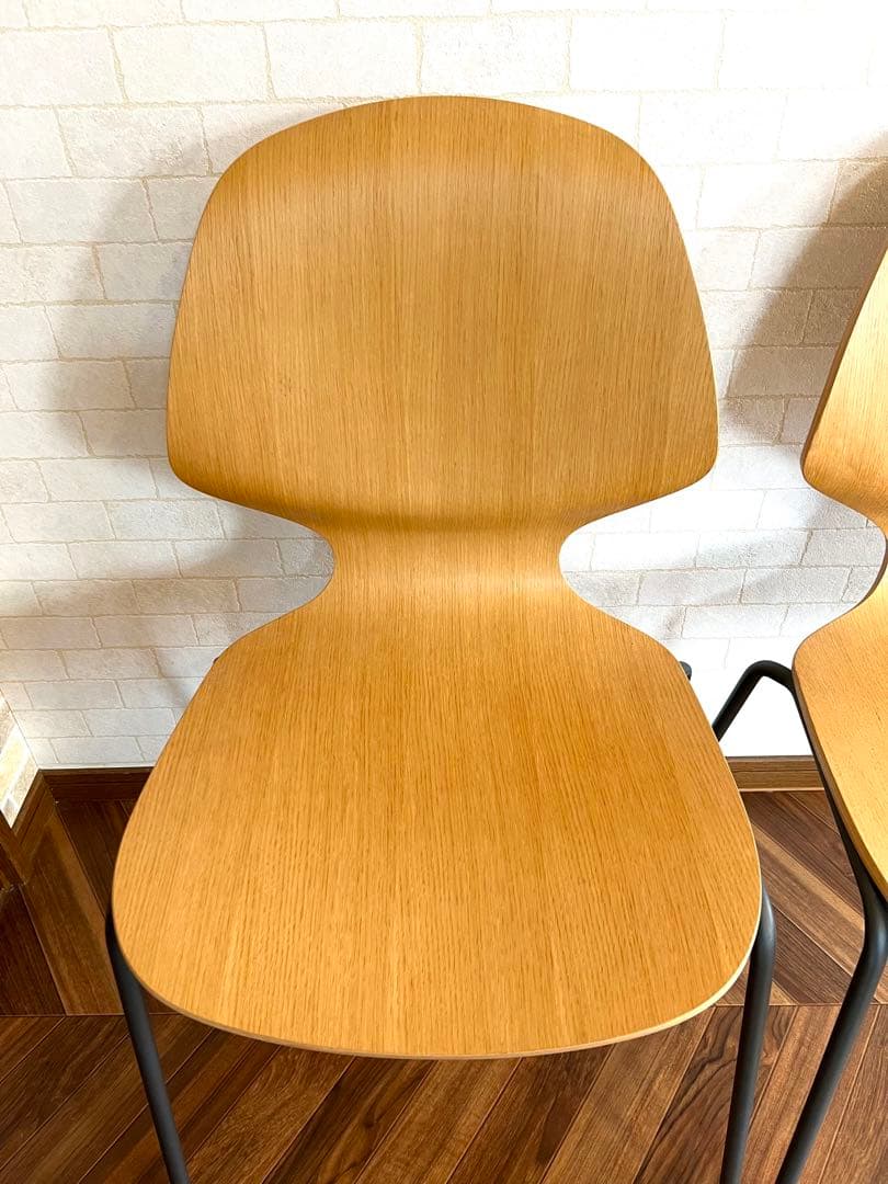 美品　2脚セット　ボーコンセプト　ダイニングチェアー　BoConcept