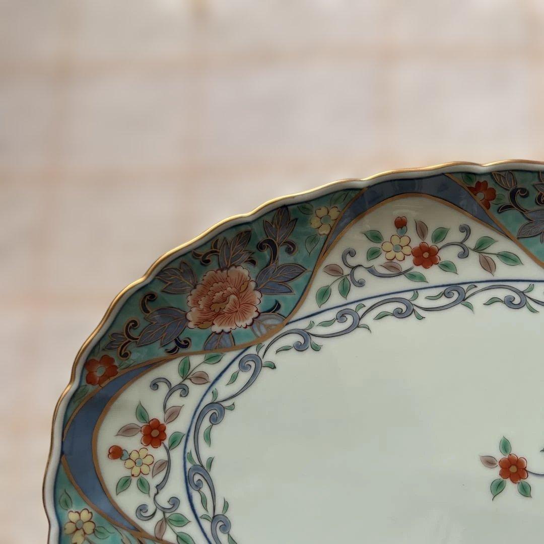 有田焼　林九郎窯　大皿　飾り皿