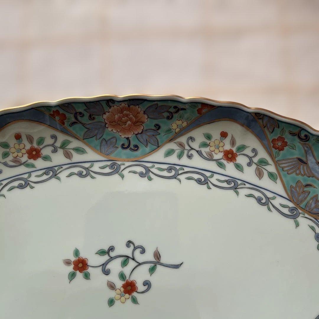 有田焼　林九郎窯　大皿　飾り皿