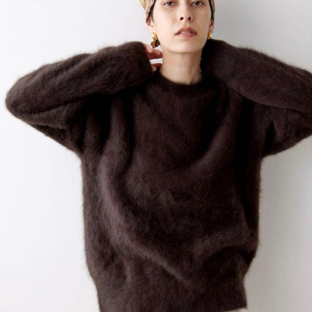 ブ*ー様 Whim Gazette カシミヤ混クルーネックニット