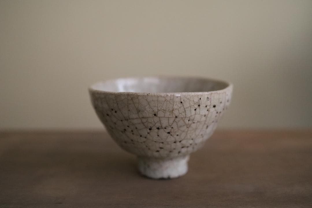 Vintage Crazing kohagi Vessel 江戸後期_器_古萩