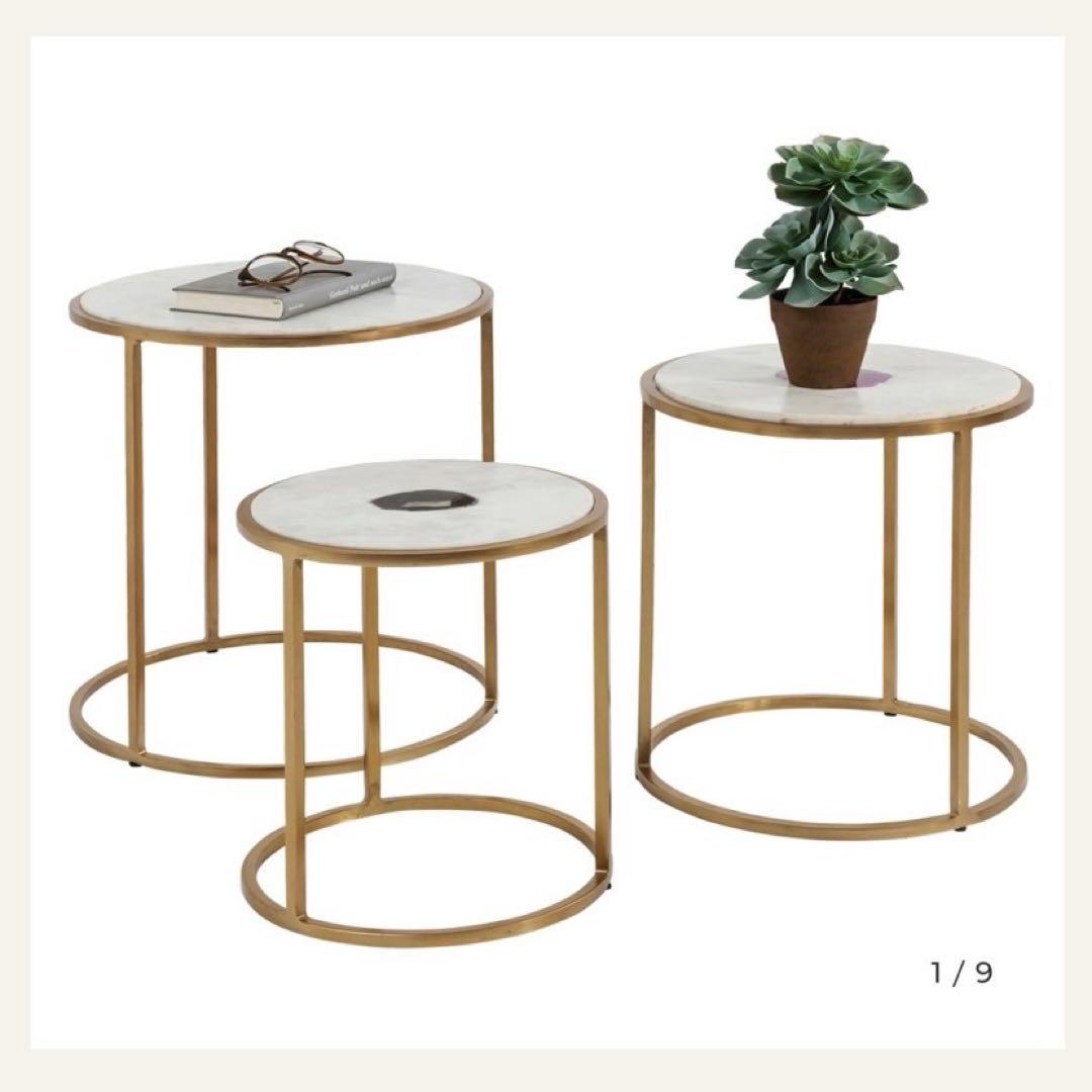 KARE リンボ サイドテーブル 3点セット