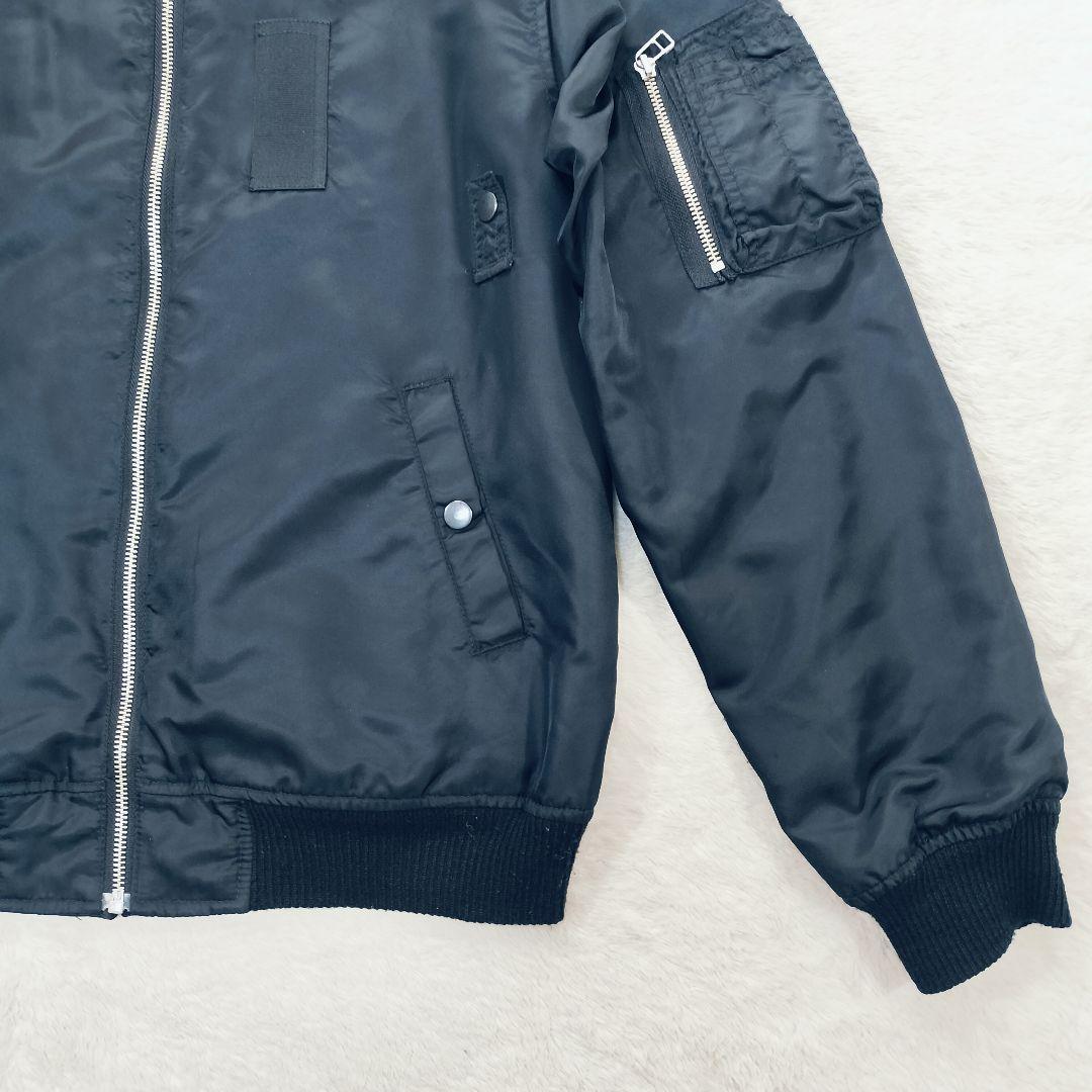 HOUSTON　ベトナムジャケット　MA-1　リバーシブル　龍　虎　刺繍　L