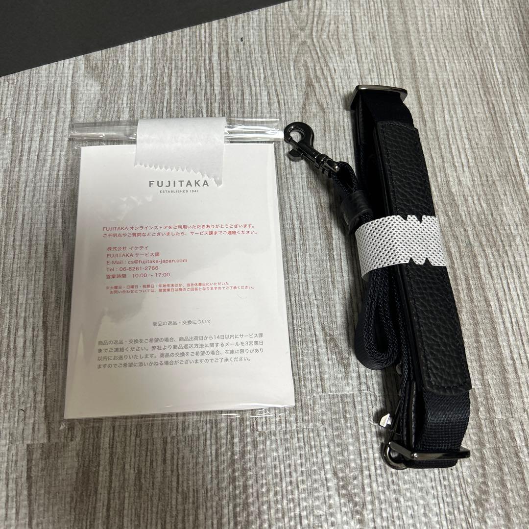 FUJITAKA 日本製　2wayレザートートバッグ　スモール