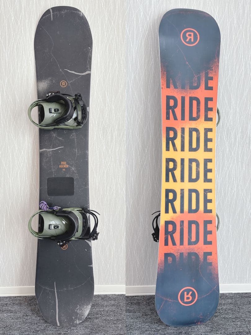 84美品❗️超豪華❗️RIDE/サロモン メンズスノーボードセット★155cm