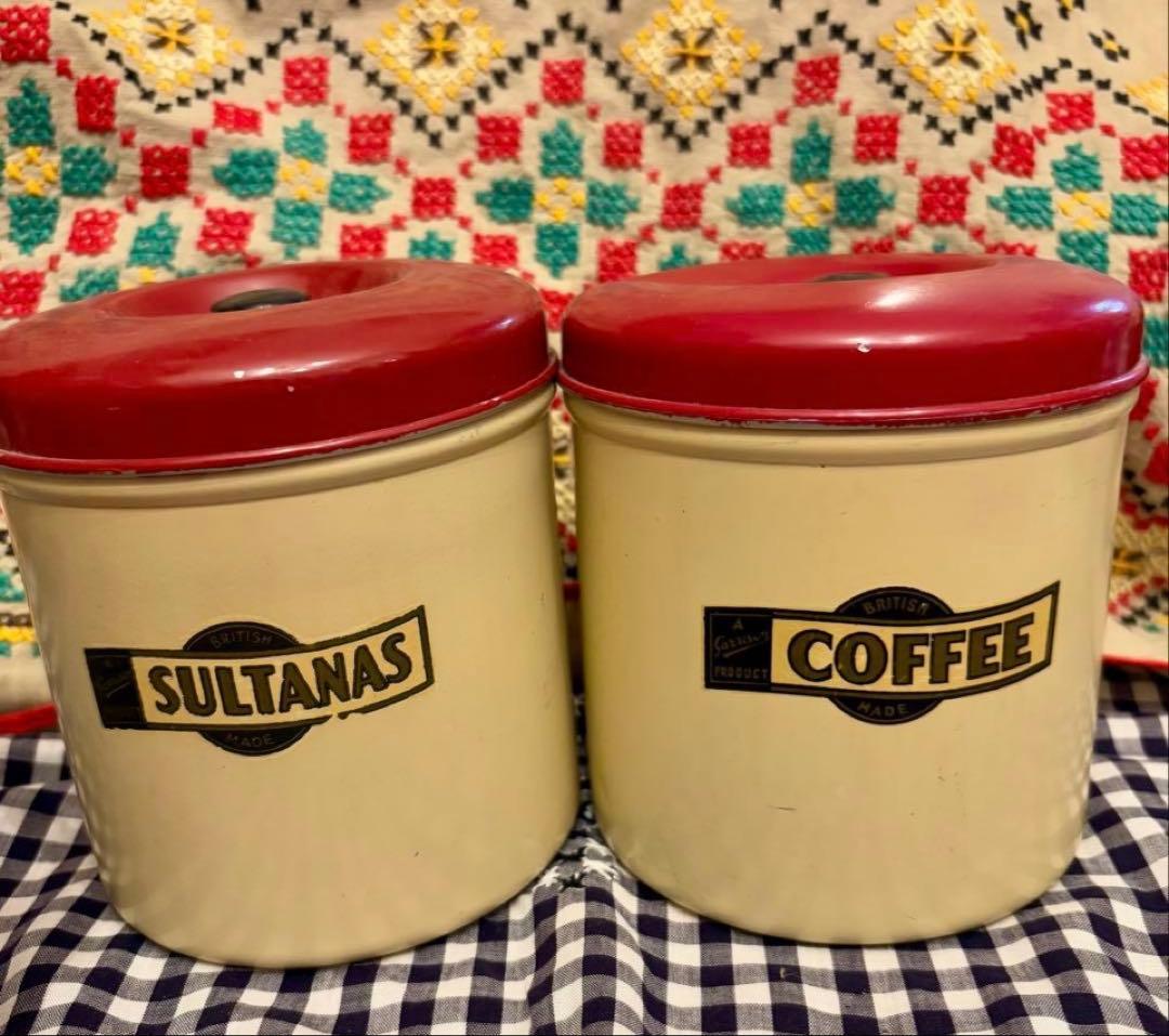 ●希少コレクターズ●イギリスアンティークgarrison社キャニスター♡♡♡