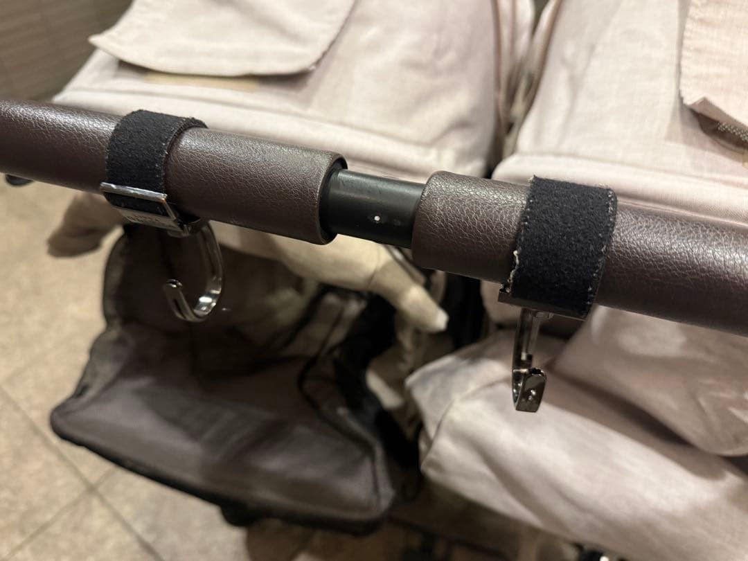 AIR BUGGY エアバギー ココダブル ベビーカー 双子 ベージュ