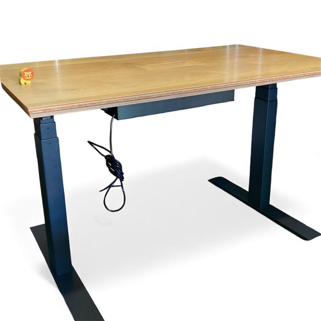 ぺ*い様 美品 BORDERLESS 電動 昇降 デスク FeEL オフィスデス