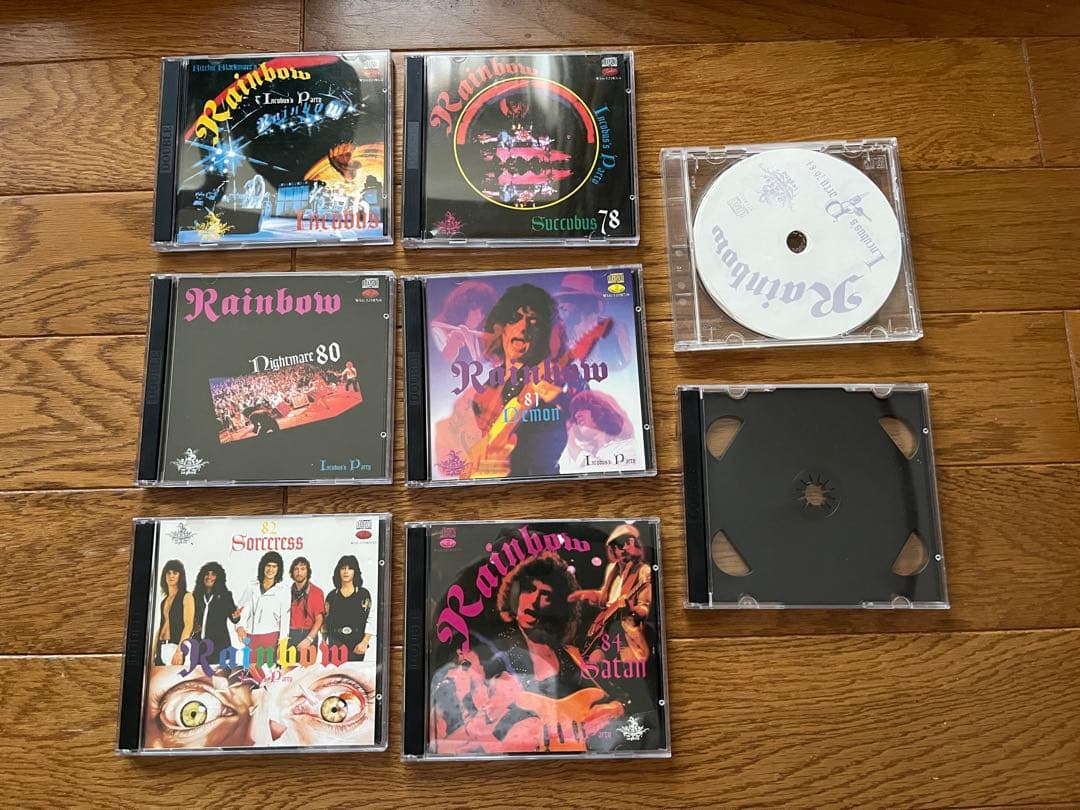 RAINBOW Incubus Party木箱入り 12CD 限定No.刻印付