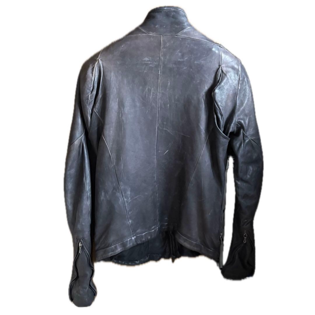 Julius レザージャケット ブラック